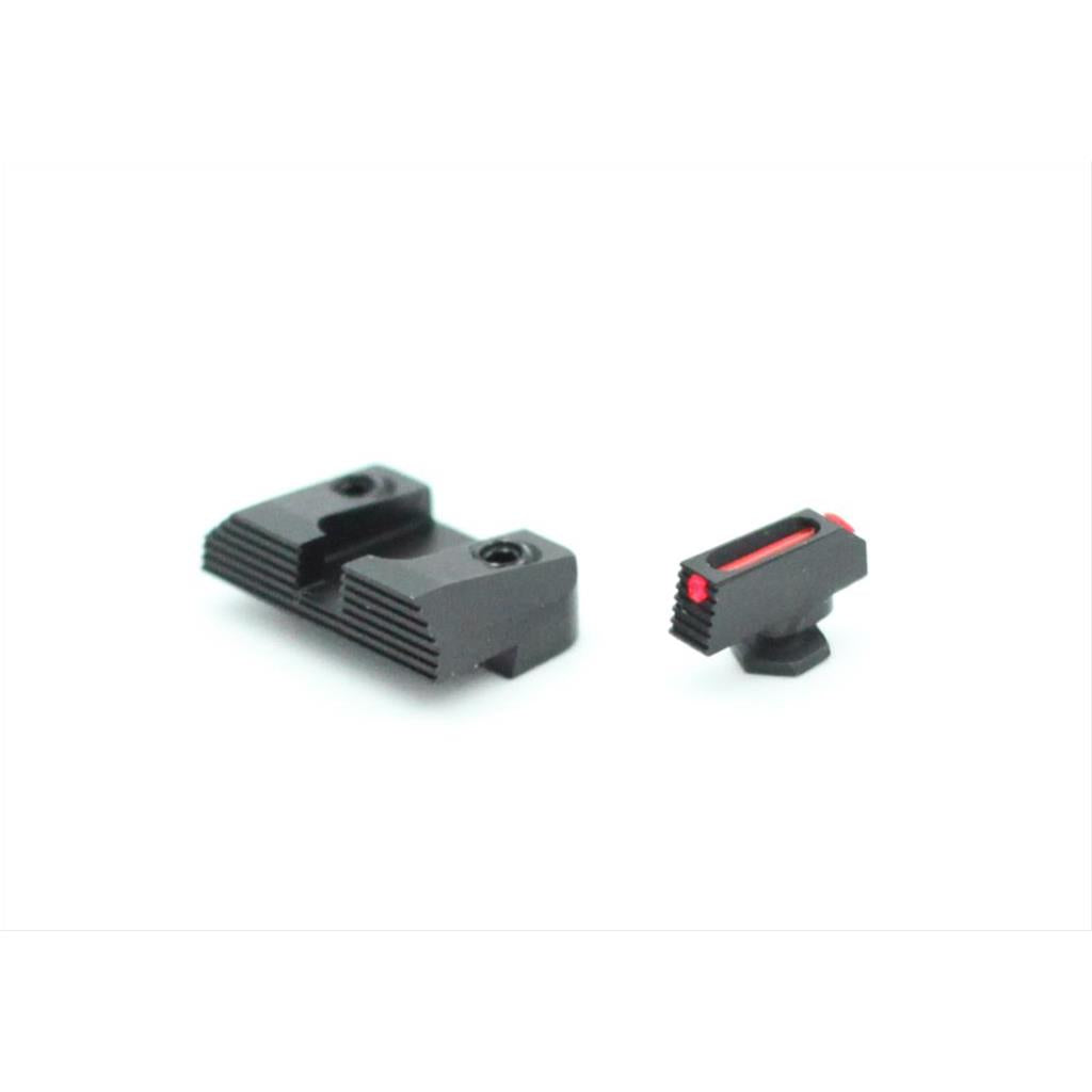 EDC Fiber Front / Black Rear Sight Set GLOCK 42/43