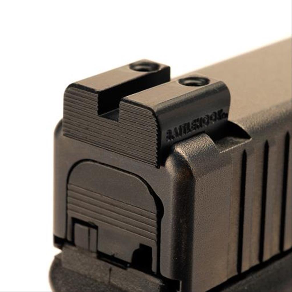 Battlehook Black Rear Sight for Glock