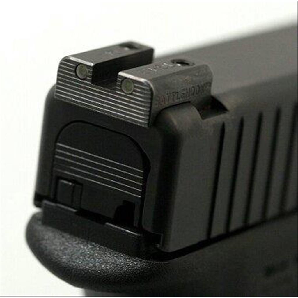 Battlehook Night Rear Sight for Glock