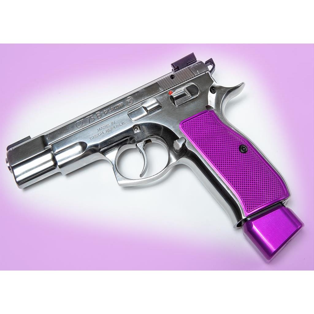 Contour Checkered Grip for Shadow I/II, CZ75B and Dan Wesson DWX Fullsize